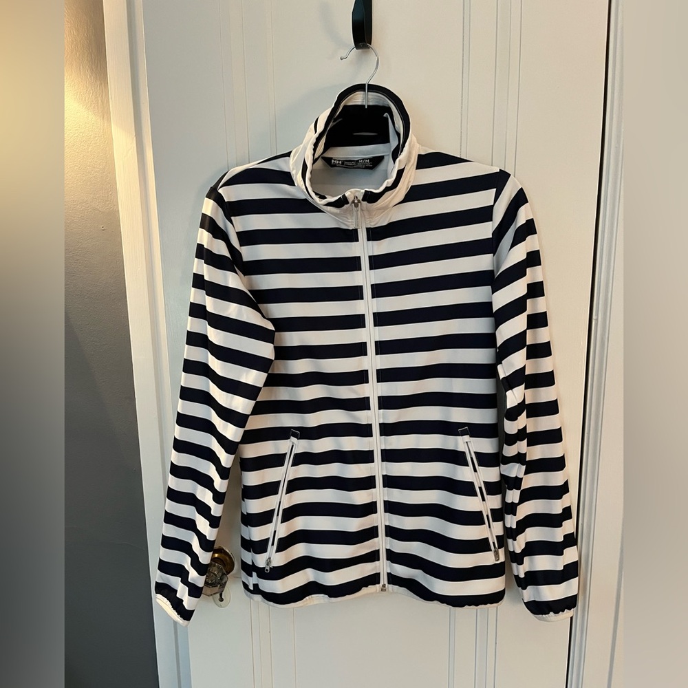EUC Helly Hansen Lightweight Striped Jacket, size M